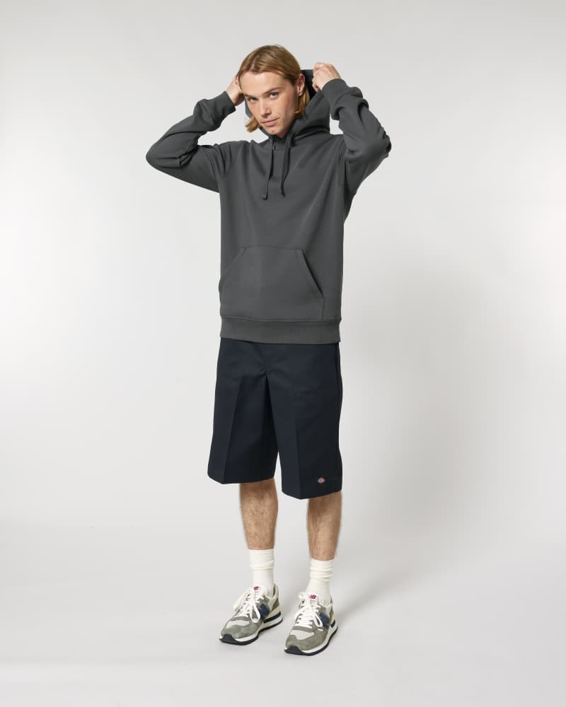 DRUMMER 2.0 - ANTHRACITE - SWEATSHIRTS HOODIE - UNISEXE