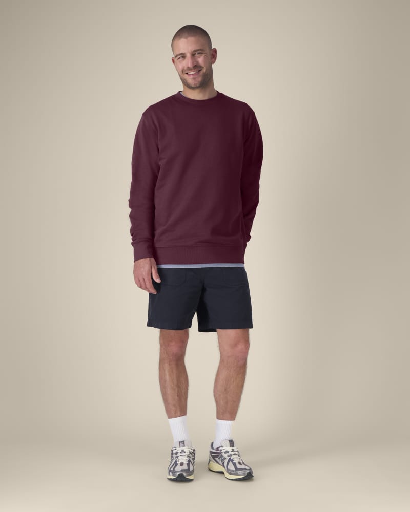 CHANGER 2.0 - DEEP PLUM - SWEATSHIRTS CREWNECK - UNISEX