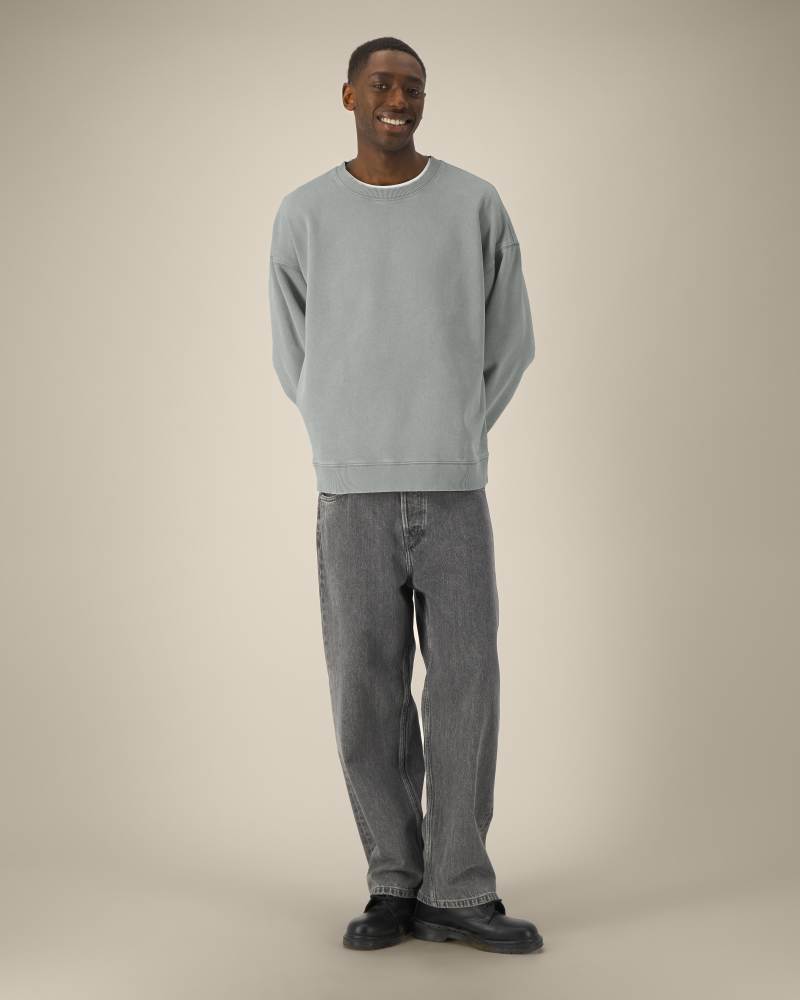 RADDER 2.0 VINTAGE - G. DYED MISTY GREY - SWEATSHIRTS CREWNECK - UNISEKS