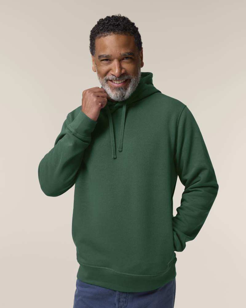 SOUNDER - BOTTLE GREEN - SWEATSHIRTS HOODIE - UNISEXE