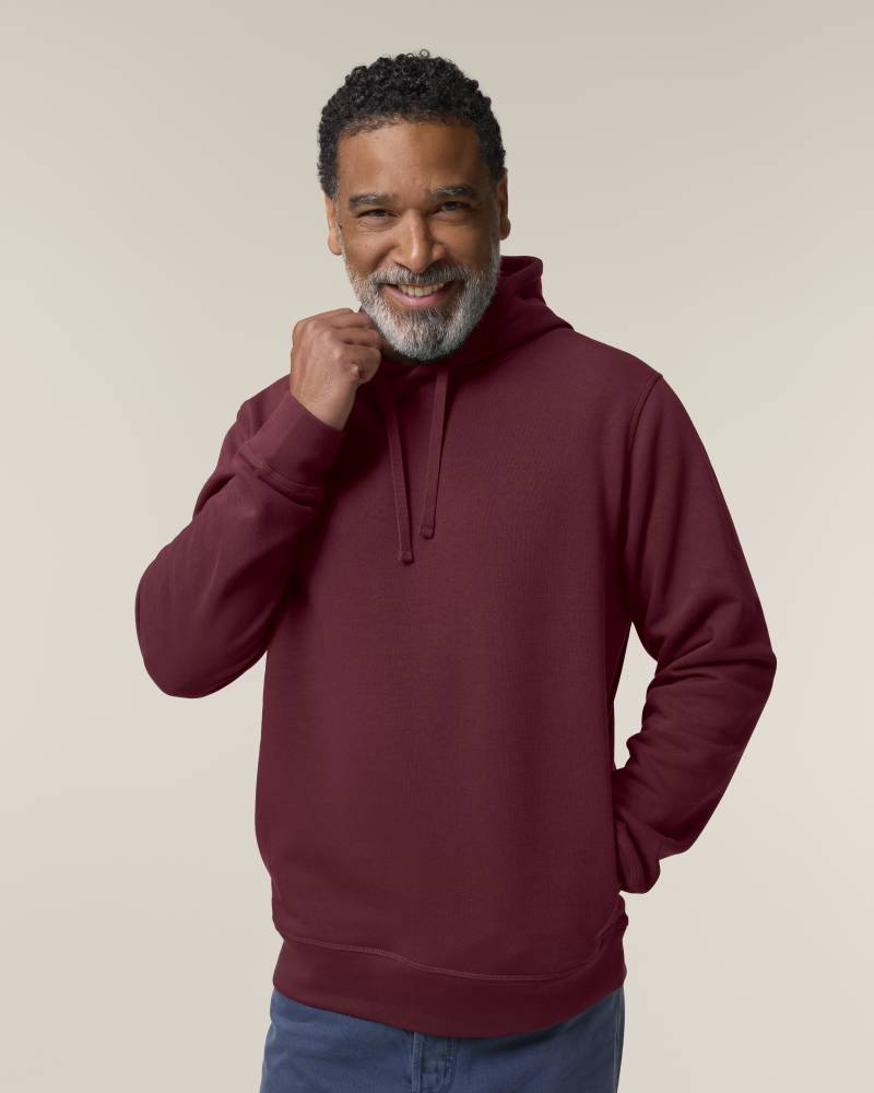 SOUNDER - BURGUNDY - SWEATSHIRTS HOODIE - UNISEXE