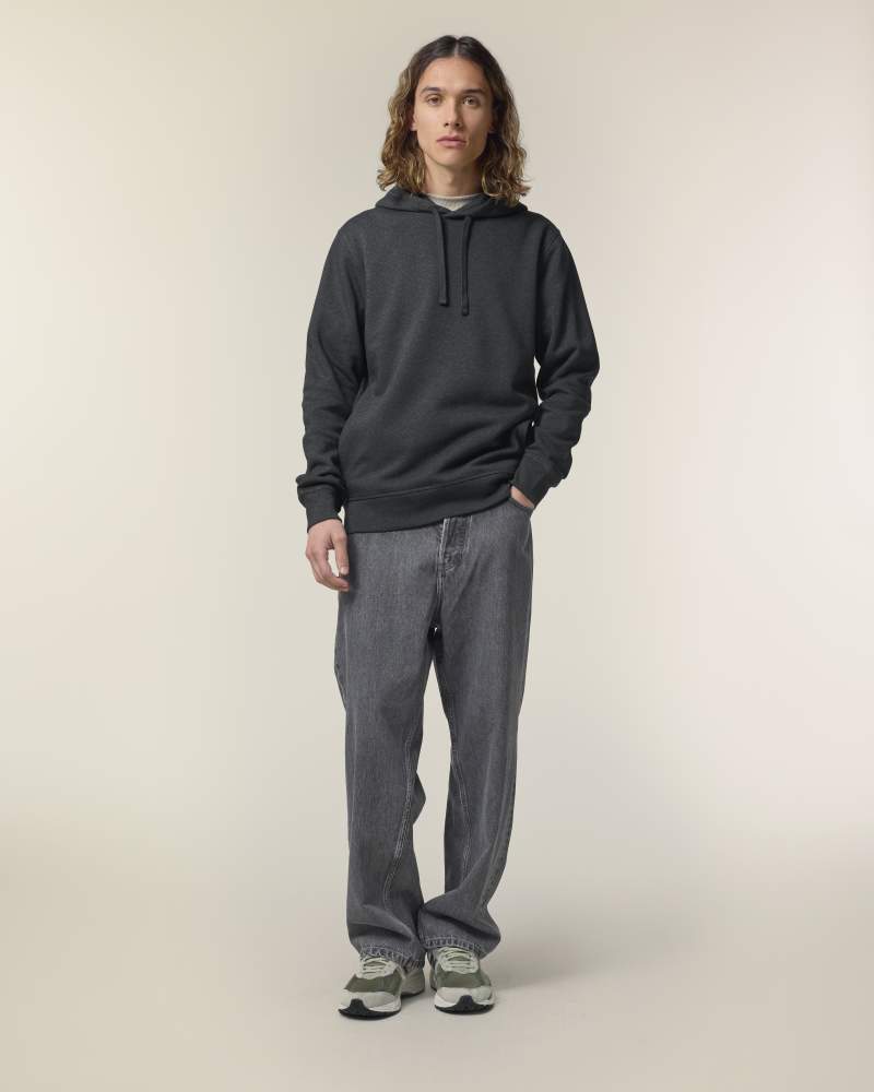 SOUNDER - DARK HEATHER GREY - SWEATSHIRTS HOODIE - UNISEXE