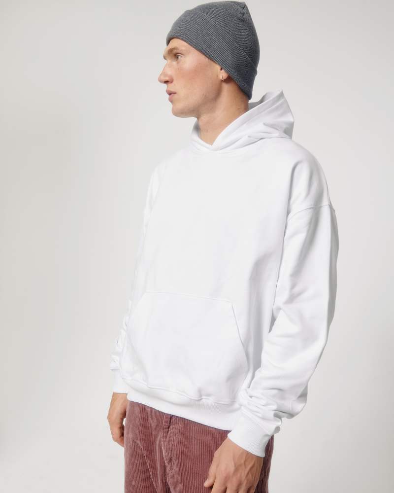 COOPER DRY - WHITE - SWEATSHIRTS HOODIE - UNISEXE