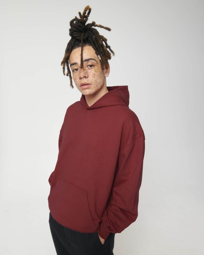 COOPER DRY - RED EARTH - SWEATSHIRTS HOODIE - UNISEXE