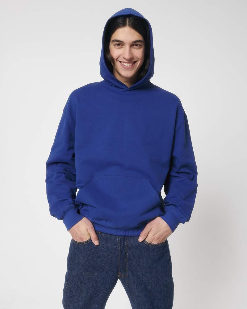COOPER DRY - WORKER BLUE - SWEATSHIRTS HOODIE - UNISEXE