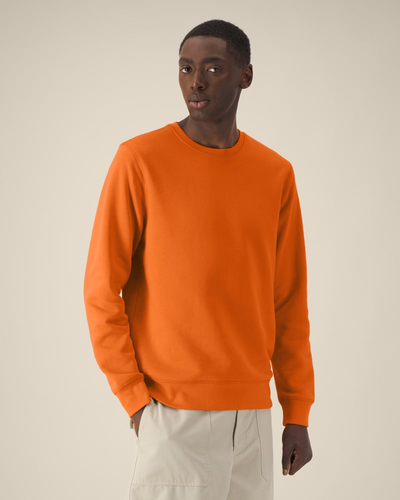 ROLLER - BRIGHT ORANGE - SWEATSHIRTS CREWNECK - UNISEXE
