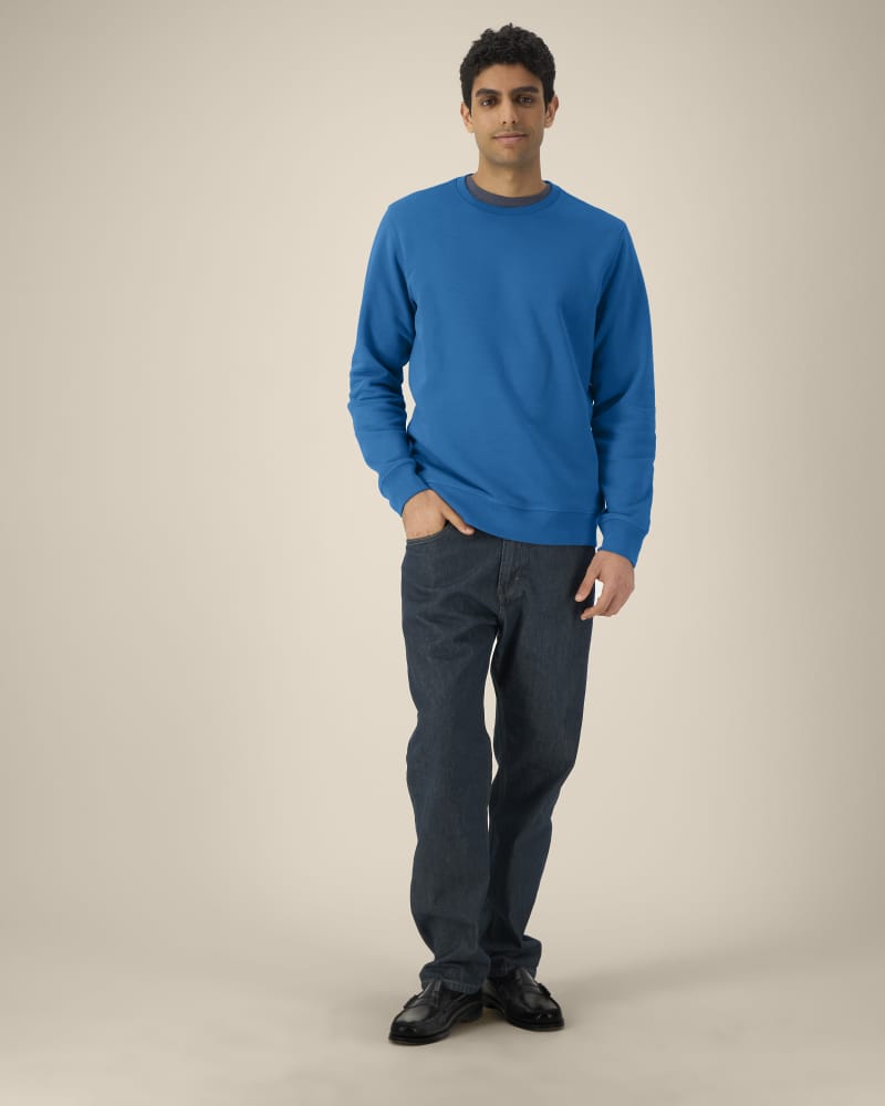 ROLLER - ROYAL BLUE - SWEATSHIRTS CREWNECK - UNISEXE