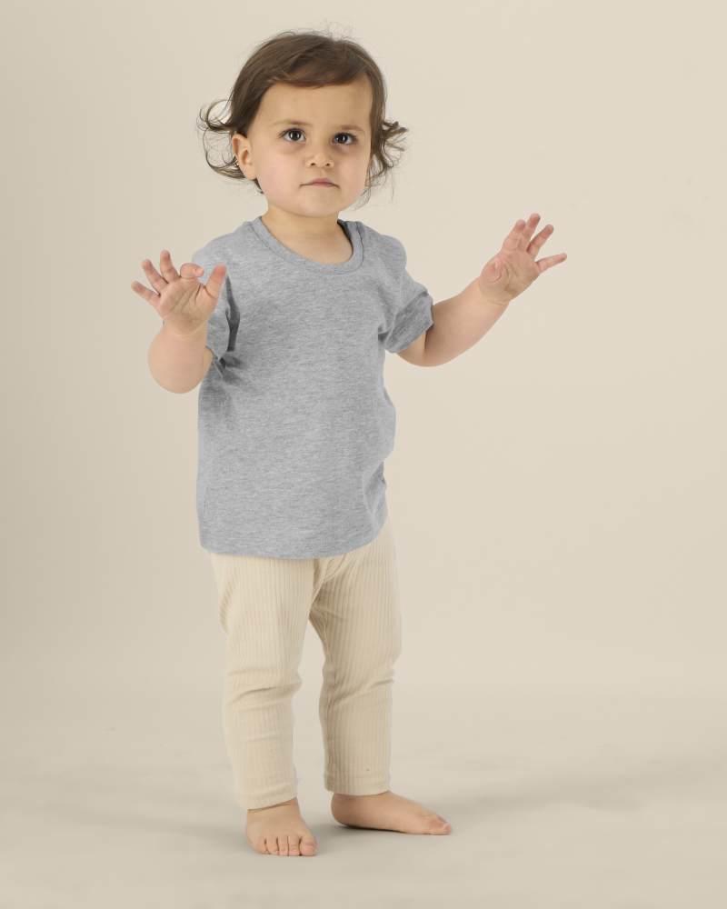 BABY CREATOR - HEATHER GREY - TEE-SHIRTS SHORT SLEEVES - BÉBÉ