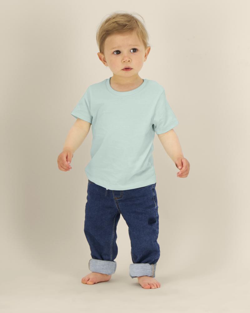 BABY CREATOR - CARIBBEAN BLUE - TEE-SHIRTS SHORT SLEEVES - BÉBÉ