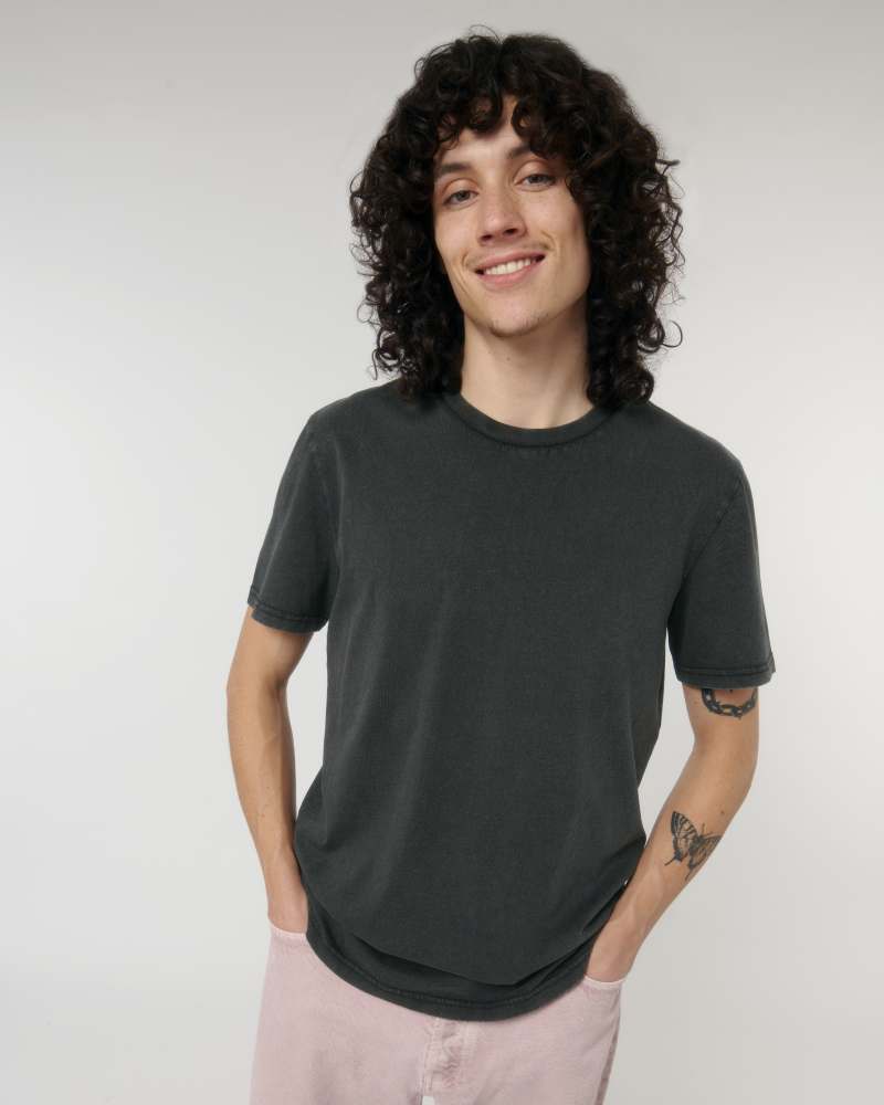 CRAFTER VINTAGE - G. DYED BLACK ROCK - TEE-SHIRTS SHORT SLEEVES - UNISEXE