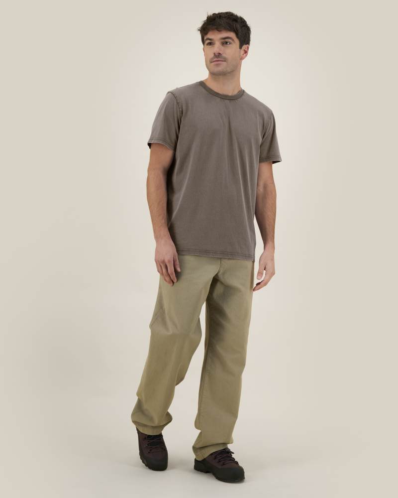CRAFTER VINTAGE - G.DYED MOCHA - TEE-SHIRTS SHORT SLEEVES - UNISEXE