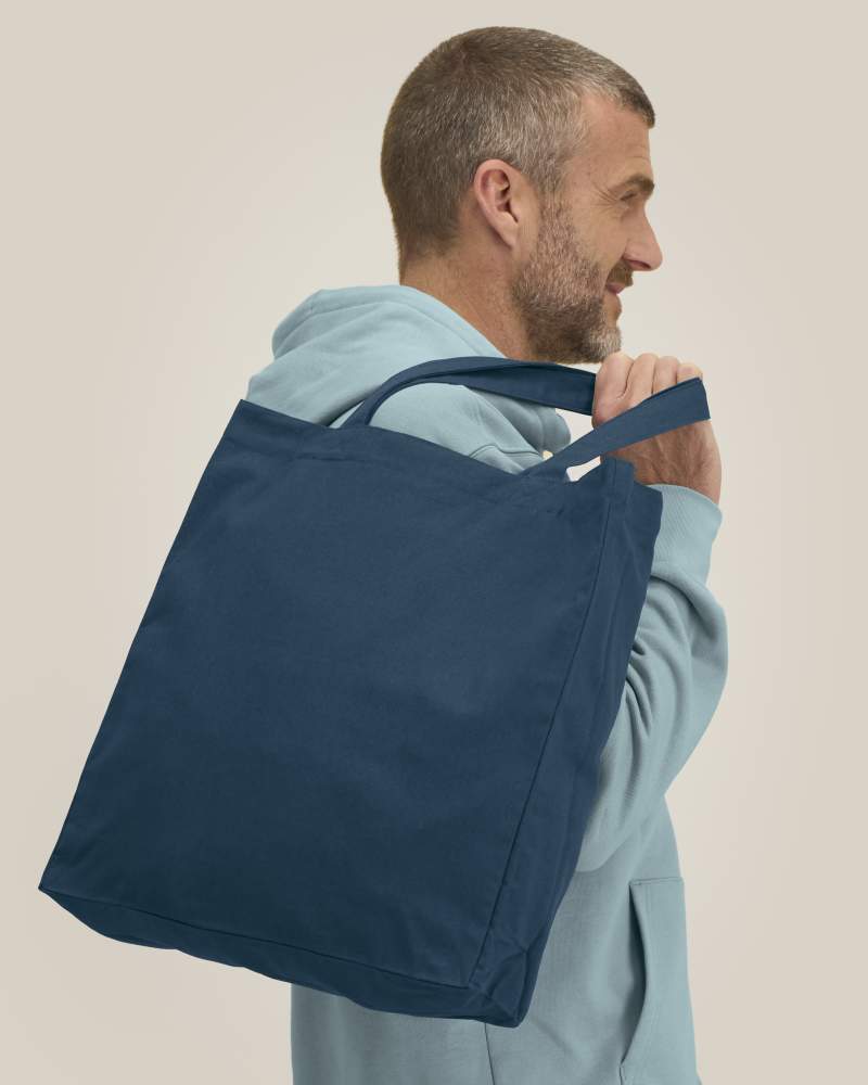 MID TOTE BAG - DEEP TEAL - BAGS TOTE - UNISEX
