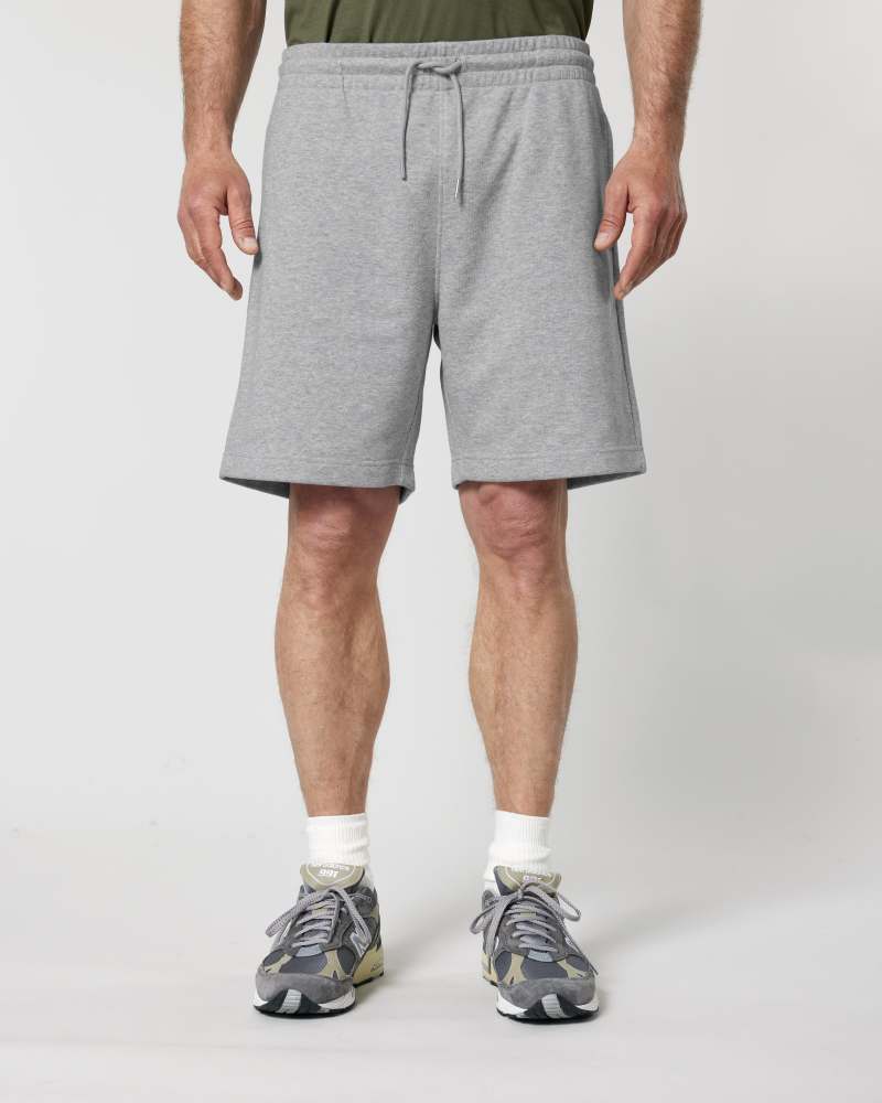 TRAINER 2.0 - HEATHER GREY - SHORTS JOGGING SHORTS - UNISEXE