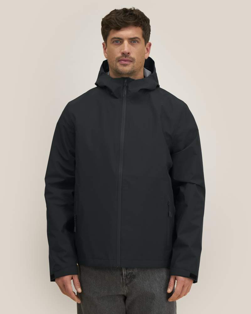 STANLEY STORMER - BLACK - JACKETS WATERPROOF - HOMMES