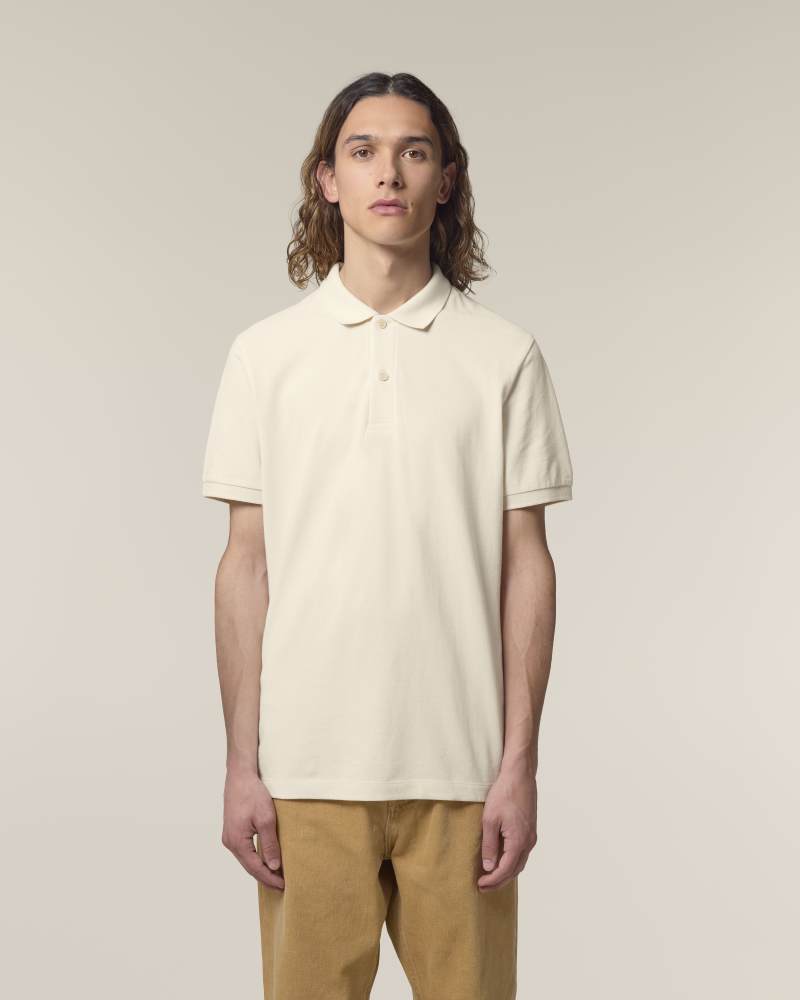 STANLEY COASTER - NATURAL RAW - POLOS SHORT SLEEVES - HOMMES