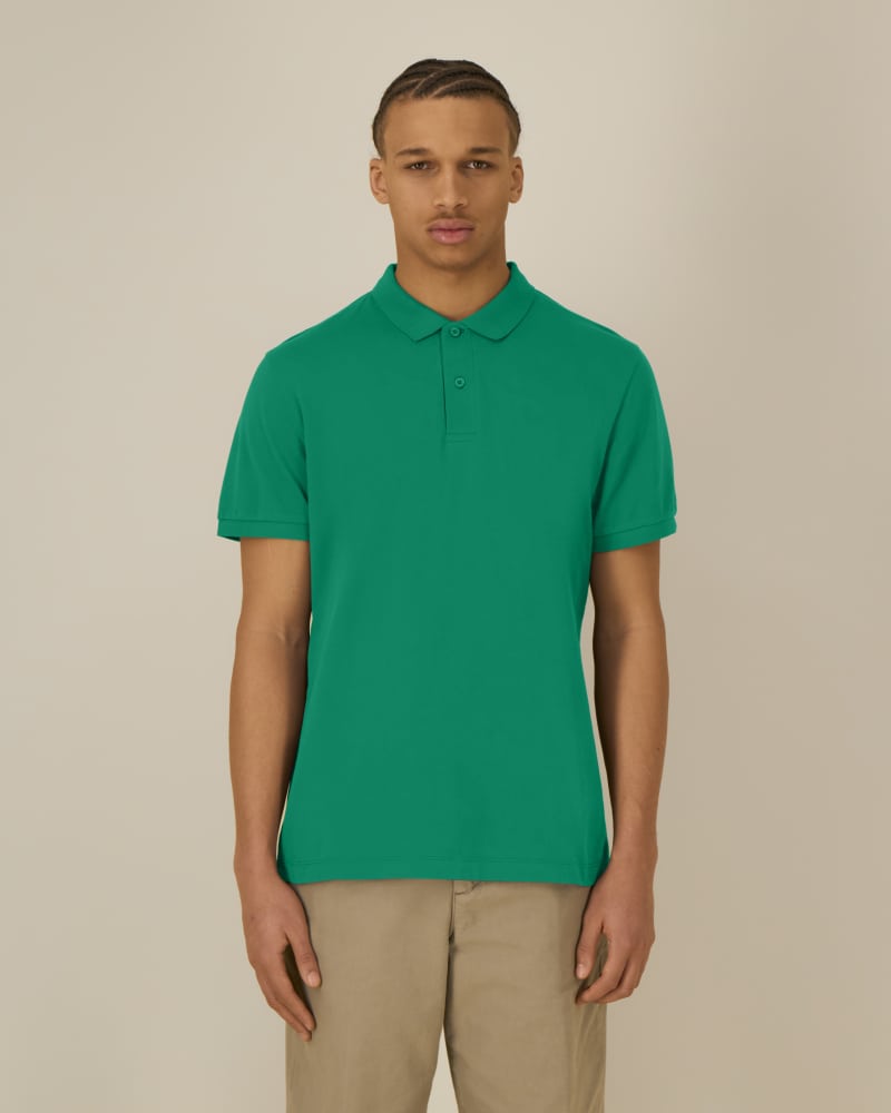 STANLEY COASTER - VERDANT GREEN - POLOS SHORT SLEEVES - HOMMES