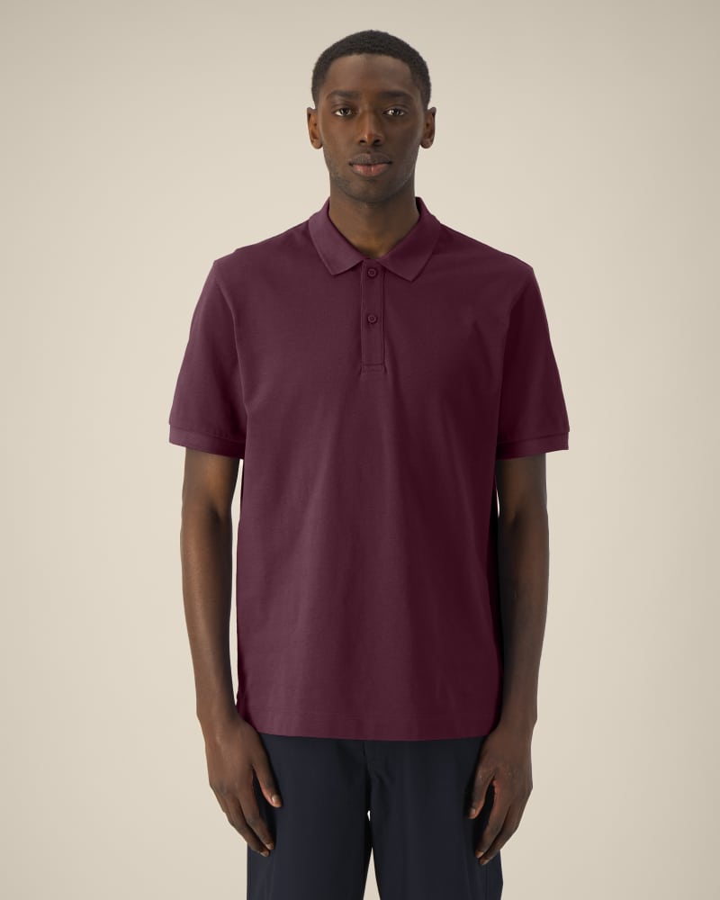 PREPSTER 2.0 - DEEP PLUM - POLOS SHORT SLEEVES - UNISEXE
