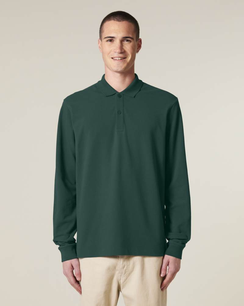 PREPSTER 2.0 LONG SLEEVE - GLAZED GREEN - POLOS LONG SLEEVES - UNISEKS