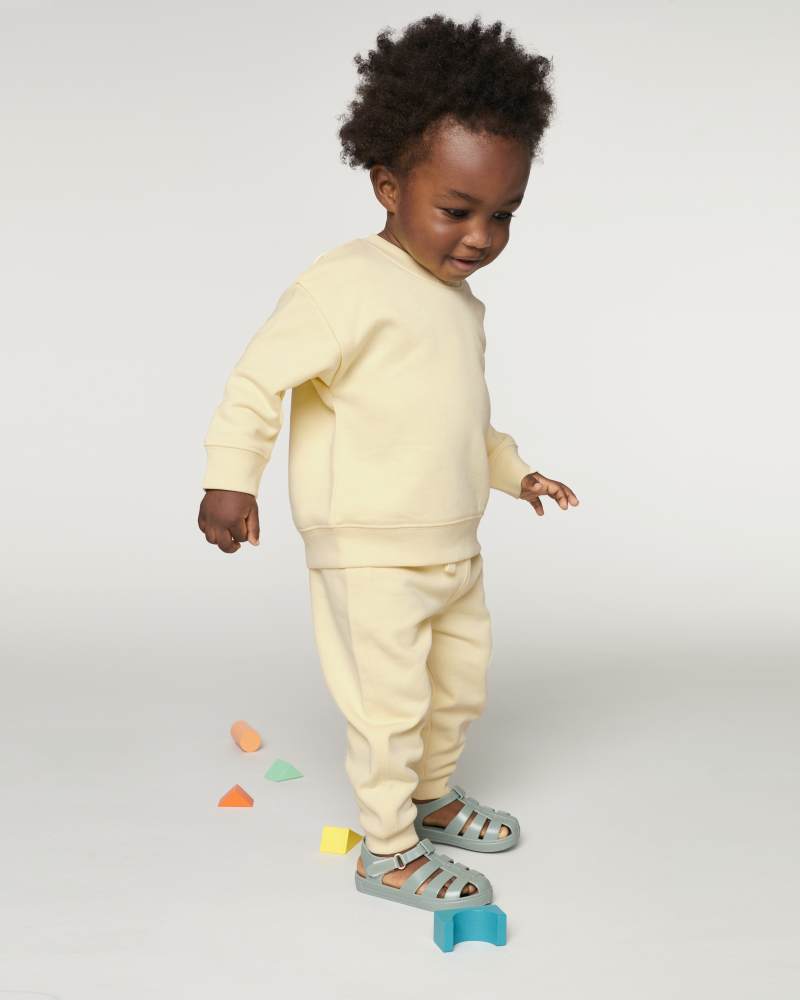 BABY CHANGER - BUTTER - SWEATSHIRTS CREWNECK - BAMBINI/BIMBI