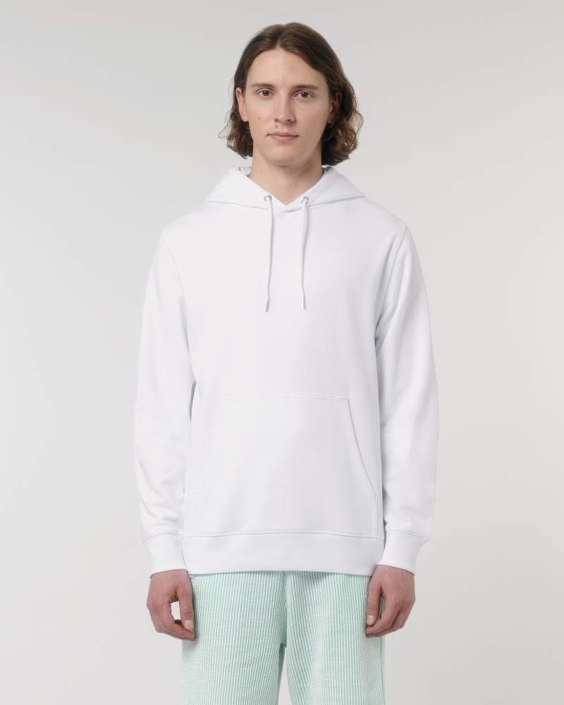 ARCHER - WHITE - JACKET HOODIE - UNISEKS