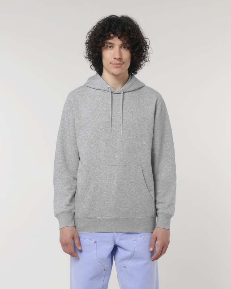 ARCHER - HEATHER GREY - JACKET HOODIE - UNISEKS