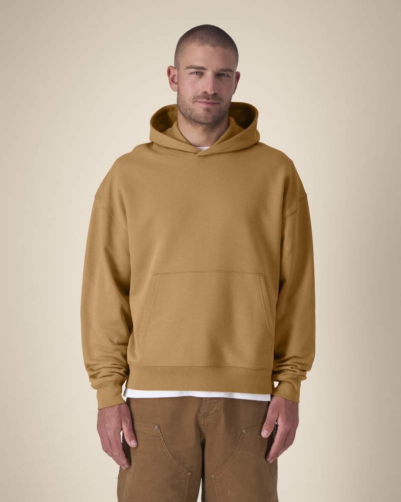 CHASER - GROUNDED BEIGE - SWEATSHIRTS HOODIE - UNISEKS