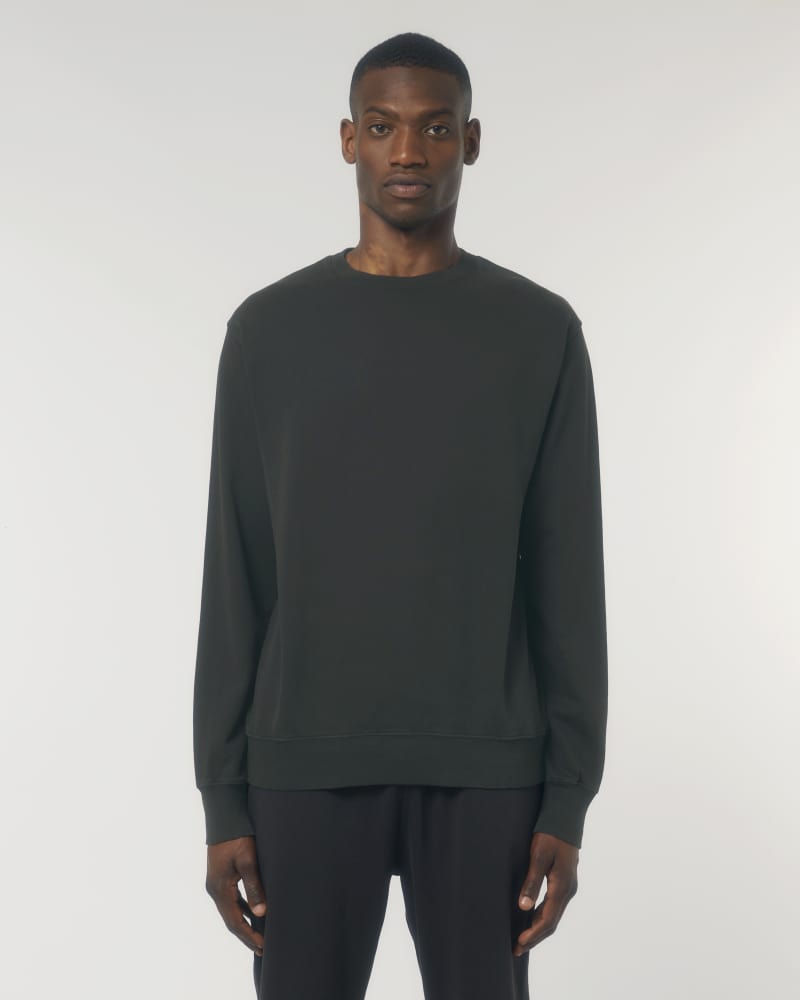 MATCHER VINTAGE - G. DYED BLACK ROCK - SWEATSHIRTS CREWNECK - UNISEX