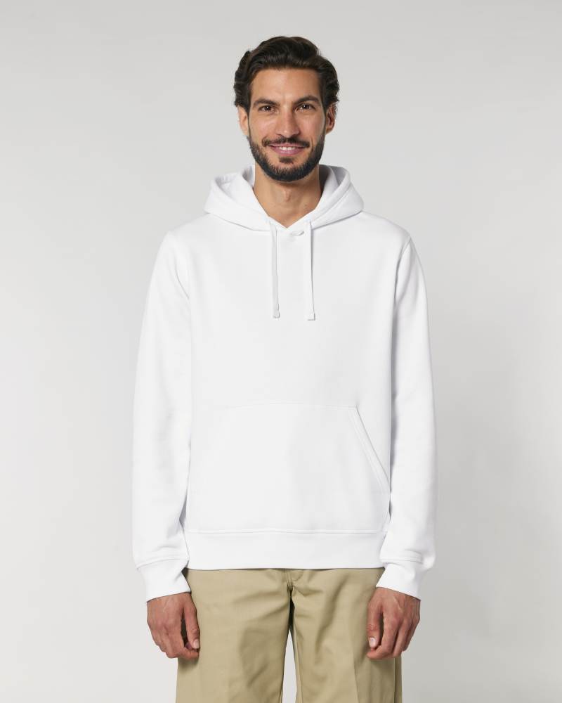 DRUMMER 2.0 - WHITE - SWEATSHIRTS HOODIE - UNISEXE