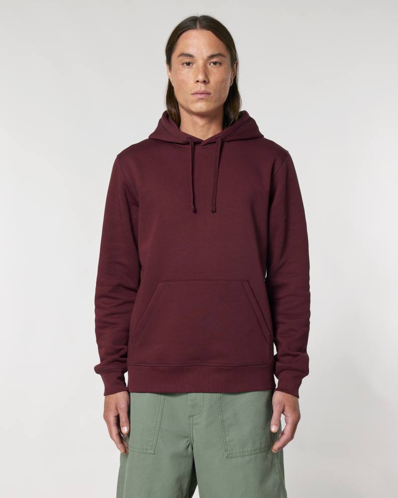 DRUMMER 2.0 - BURGUNDY - SWEATSHIRTS HOODIE - UNISEXE