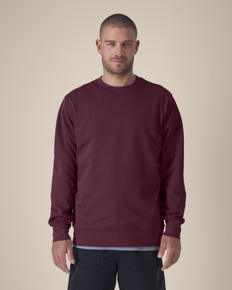 CHANGER 2.0 - DEEP PLUM - SWEATSHIRTS CREWNECK - UNISEX