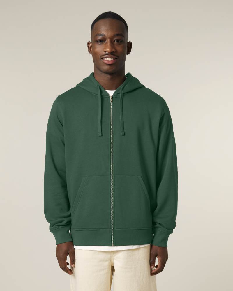 MIXER - BOTTLE GREEN - SWEATSHIRTS JACKET - UNISEKS
