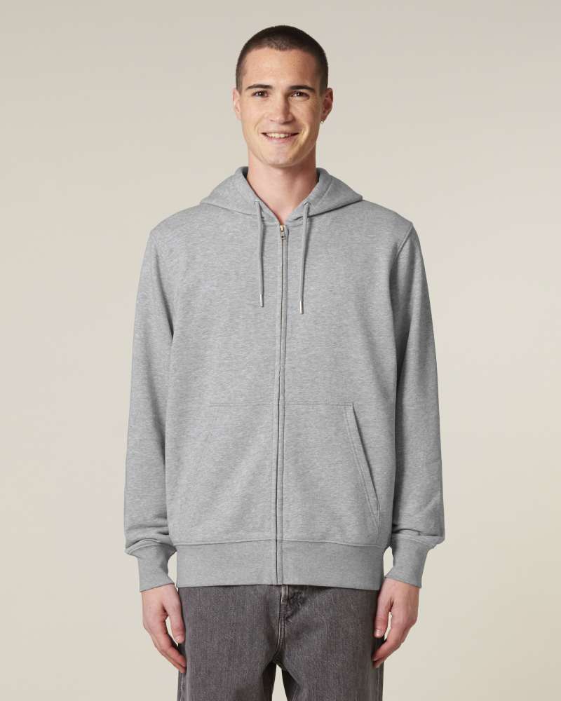 CONNECTOR 2.0 - HEATHER GREY - SWEATSHIRTS HOODIE - UNISEXE