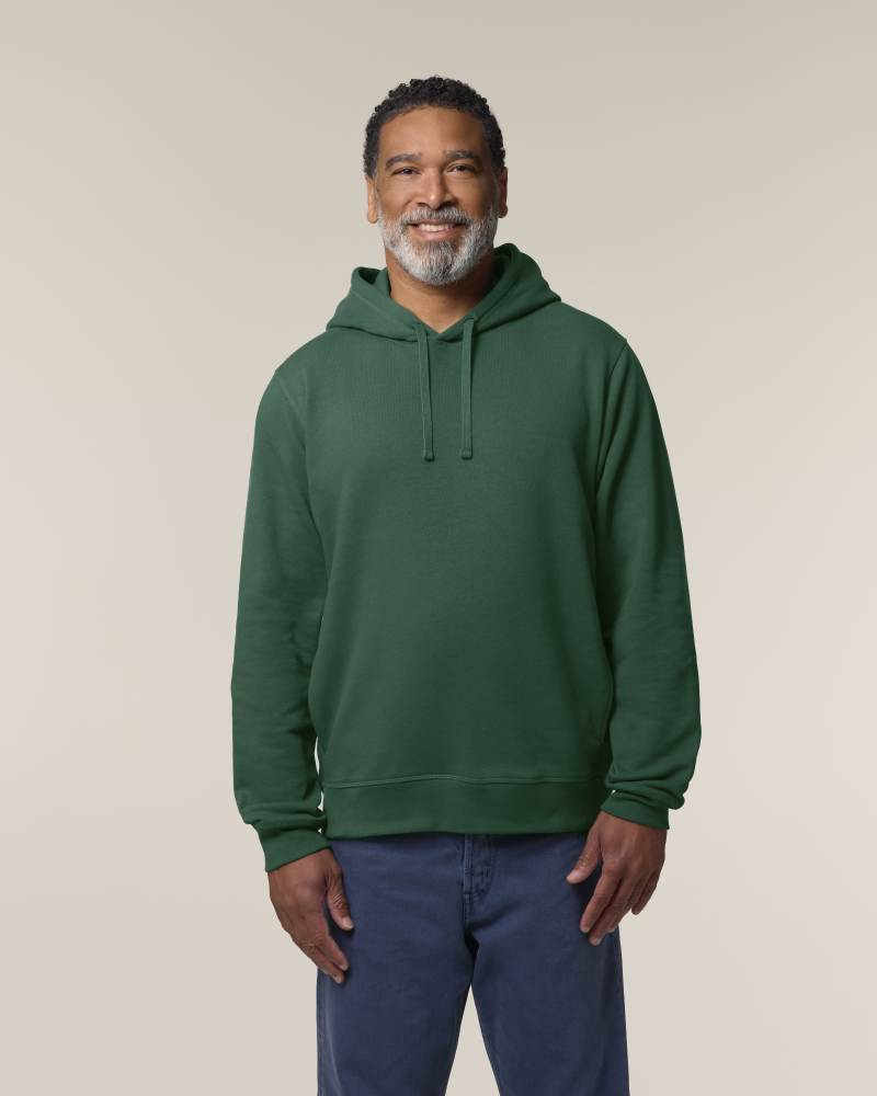 SOUNDER - BOTTLE GREEN - SWEATSHIRTS HOODIE - UNISEXE