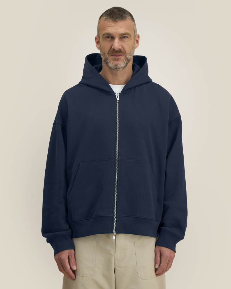 FRONTER - FRENCH NAVY - SWEATSHIRTS HOODIE - UNISEXE