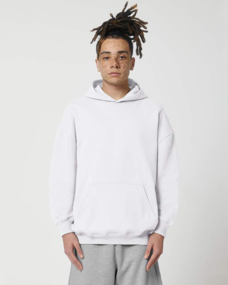 COOPER DRY - WHITE - SWEATSHIRTS HOODIE - UNISEXE