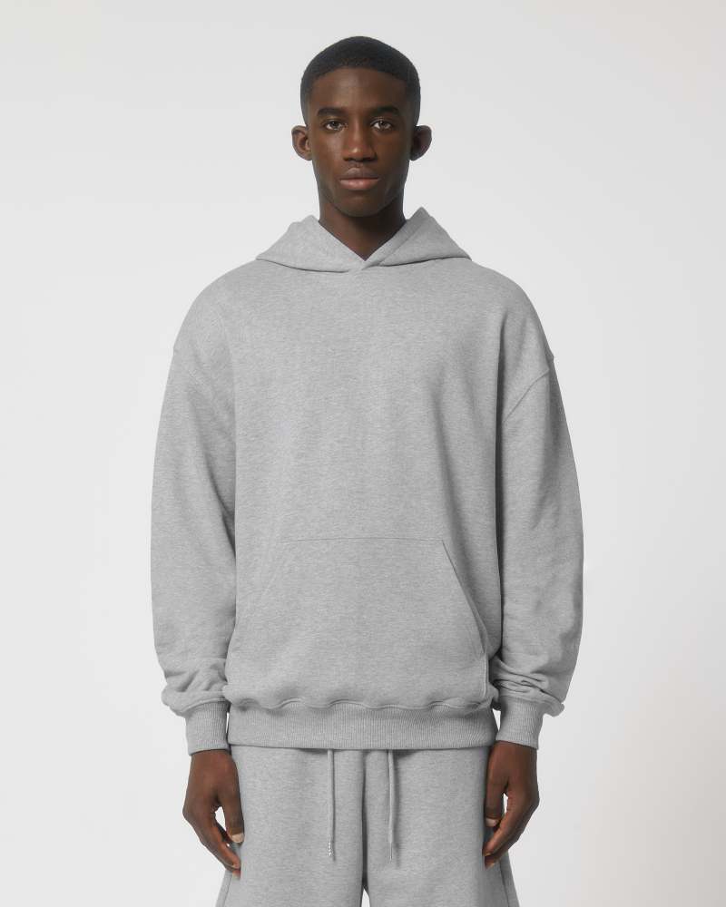 COOPER DRY - HEATHER GREY - SWEATSHIRTS HOODIE - UNISEXE