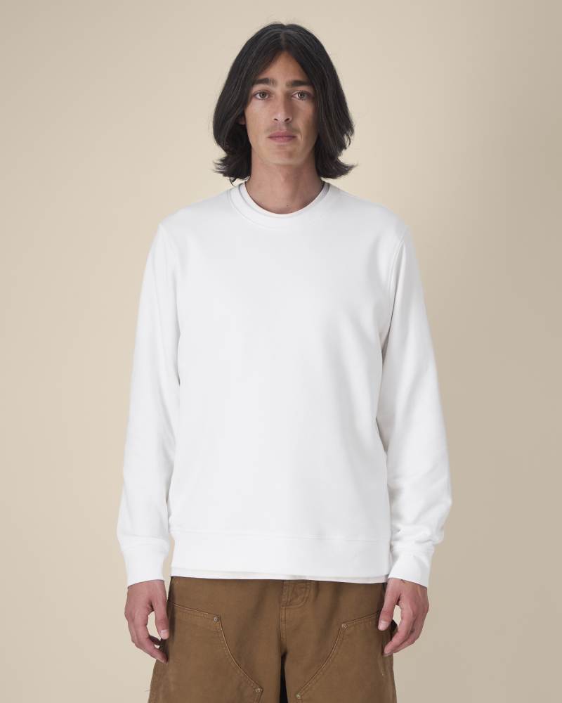 ROLLER - WHITE - SWEATSHIRTS CREWNECK - UNISEXE