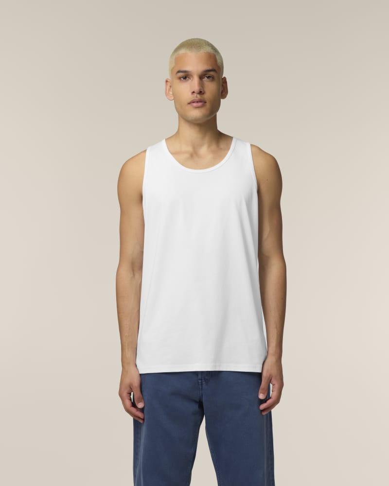 STANLEY STANCER - WHITE - TEE-SHIRTS TANK - HOMMES