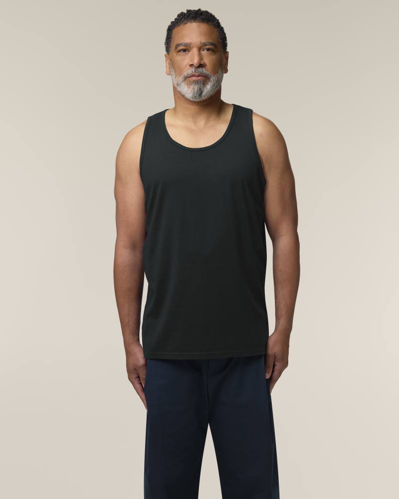 STANLEY STANCER - BLACK - TEE-SHIRTS TANK - HOMMES