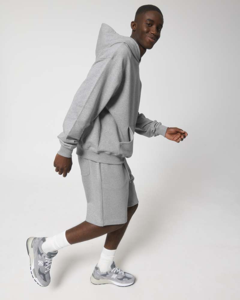 COOPER DRY - HEATHER GREY - SWEATSHIRTS HOODIE - UNISEXE