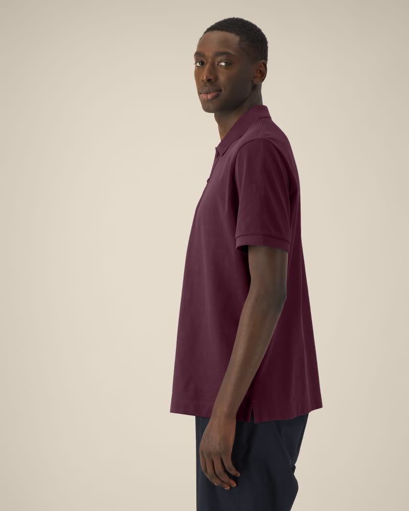 PREPSTER 2.0 - DEEP PLUM - POLOS SHORT SLEEVES - UNISEXE