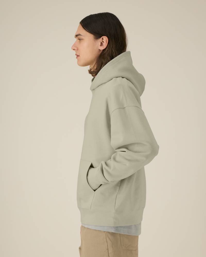 CHASER - STONE - SWEATSHIRTS HOODIE - UNISEKS
