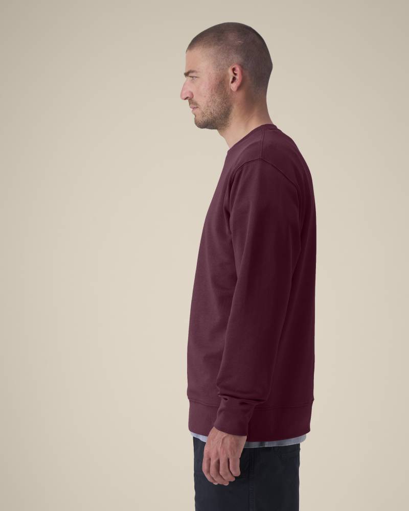 CHANGER 2.0 - DEEP PLUM - SWEATSHIRTS CREWNECK - UNISEX