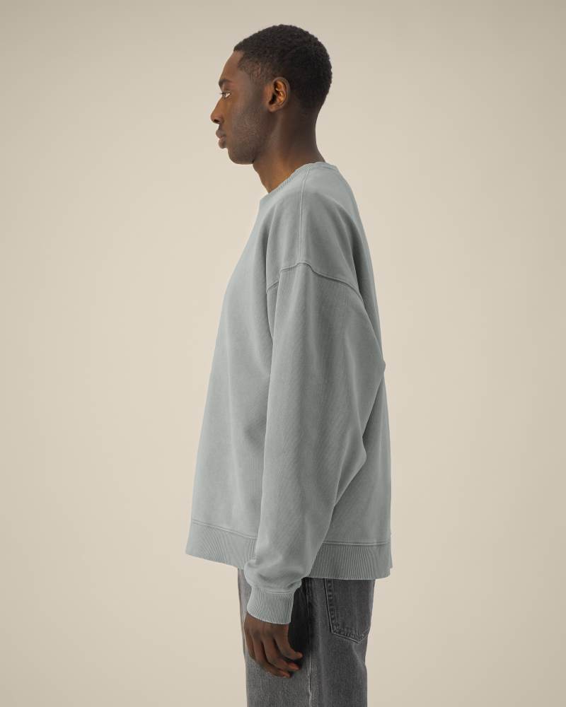 RADDER 2.0 VINTAGE - G. DYED MISTY GREY - SWEATSHIRTS CREWNECK - UNISEKS