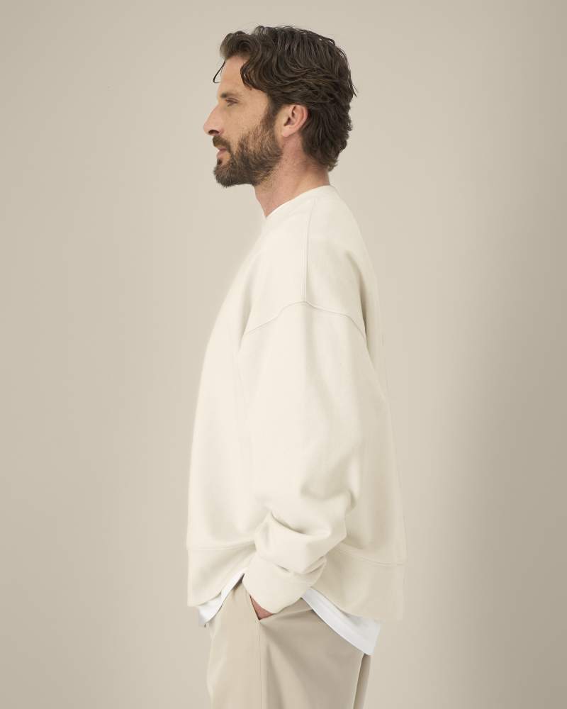 RYLER - NATURAL RAW - SWEATSHIRTS CREWNECK - UNISEKS