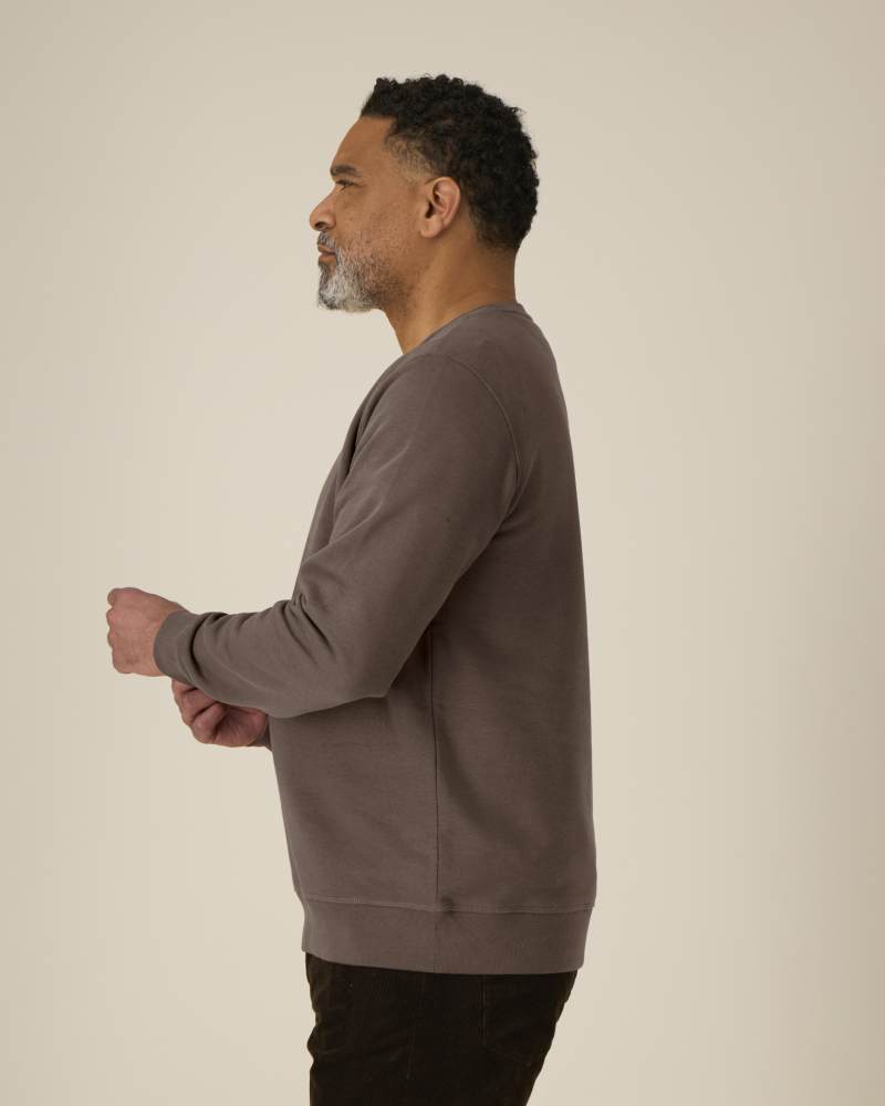 ROLLER - MOCHA - SWEATSHIRTS CREWNECK - UNISEXE