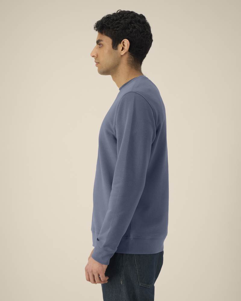 ROLLER - BLUE GREY - SWEATSHIRTS CREWNECK - UNISEXE