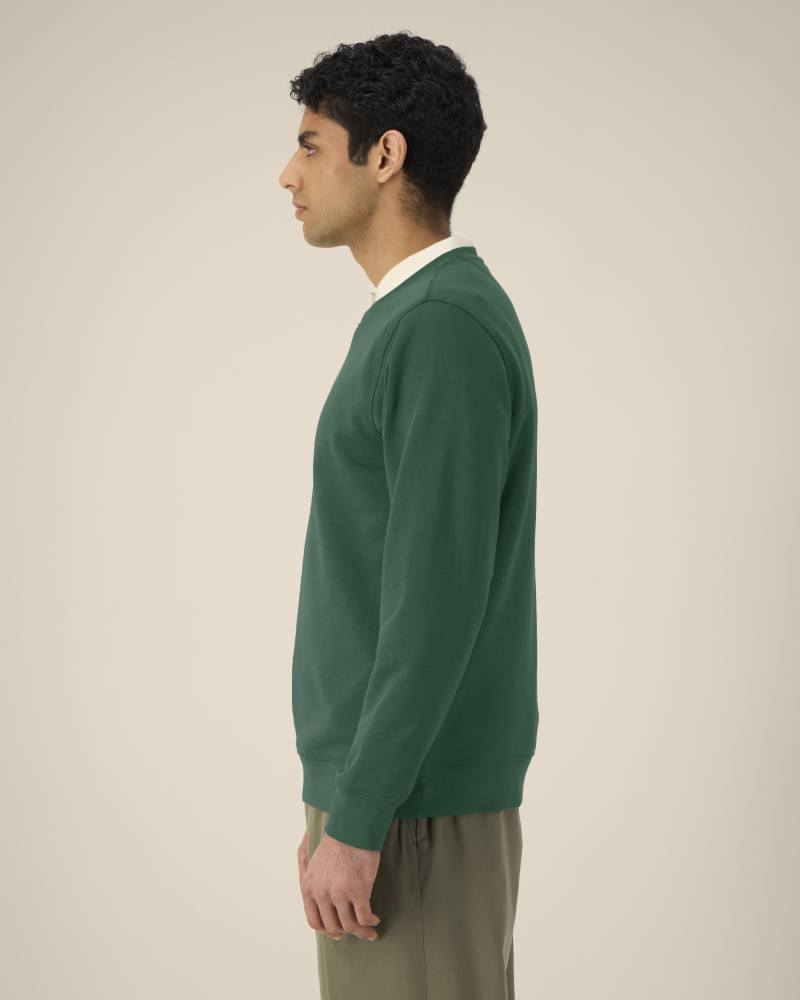 ROLLER - BOTTLE GREEN - SWEATSHIRTS CREWNECK - UNISEXE