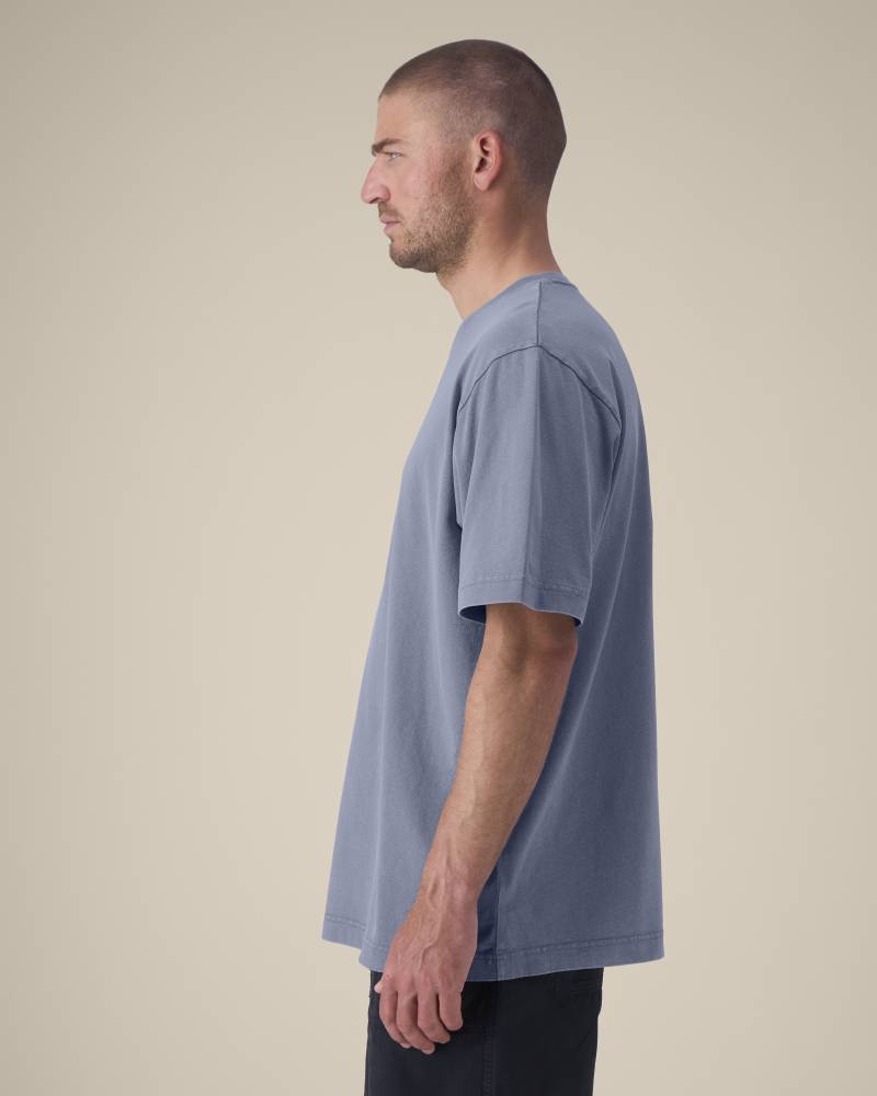 FREESTYLER VINTAGE - G. DYED BLUE GREY - TEE-SHIRTS SHORT SLEEVES - UNISEXE