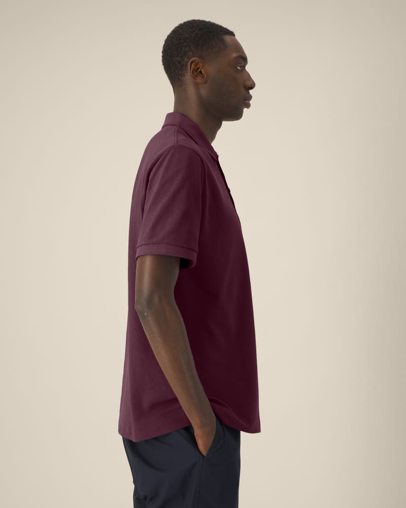 PREPSTER 2.0 - DEEP PLUM - POLOS SHORT SLEEVES - UNISEXE
